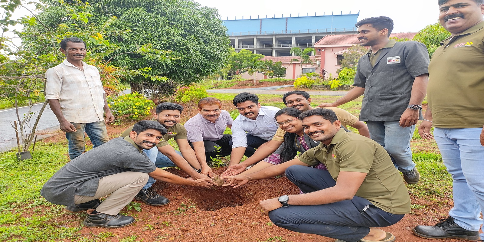 World Enviornment day Tree plantation at IDTR KERALA